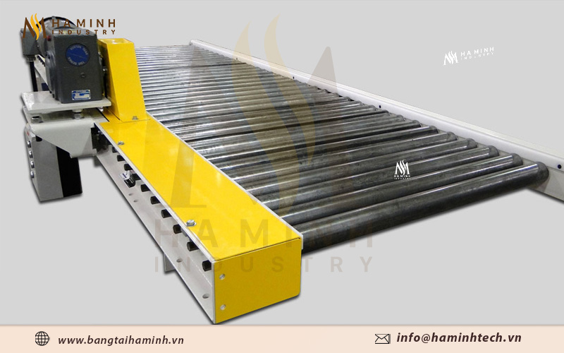 Băng tải con lăn truyền động