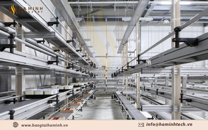 Các lợi ích của việc sử dụng băng tải trong ngành lắp ráp linh kiện