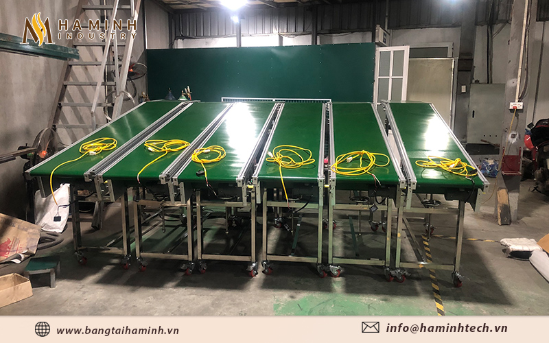 Băng chuyền PVC mang đến nhiều đặc tính ưu việt nên được sử dụng rộng rãi trong đời sống