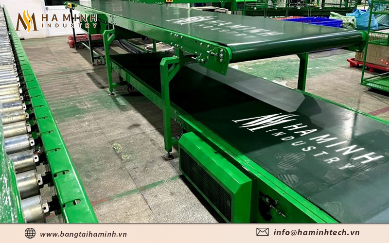 Băng tải PVC 2 tầng