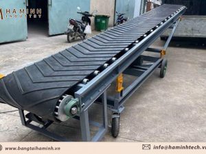 Băng tải cao su Gân V