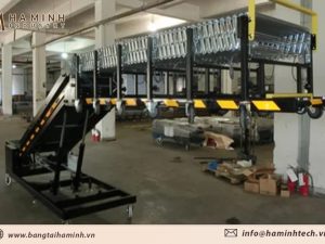Băng tải nâng hạ