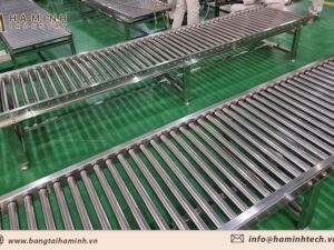 Băng tải con lăn inox