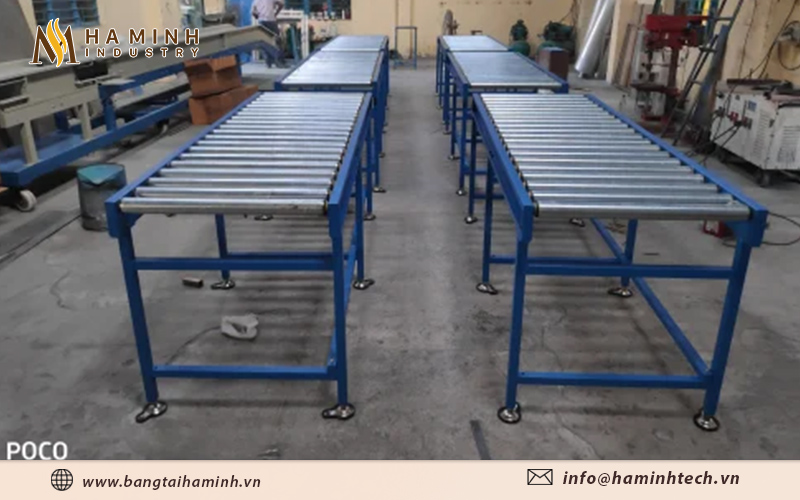 Băng tải 2 tầng dễ dàng cải tiến lên các module để đáp ứng nhu cầu nâng cấp của doanh nghiệp