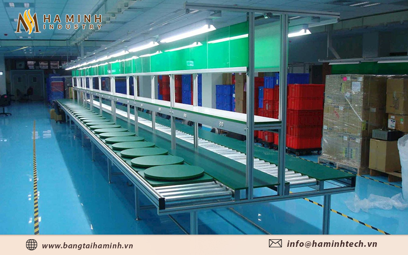 Đến ngay công ty Hà Minh chọn mua dàn con lăn chất lượng