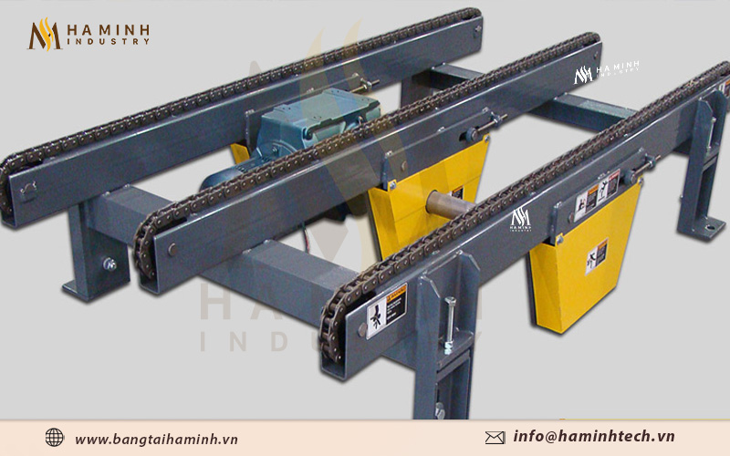 Cấu tạo băng tải xích