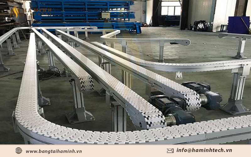Băng tải xích nhựa
