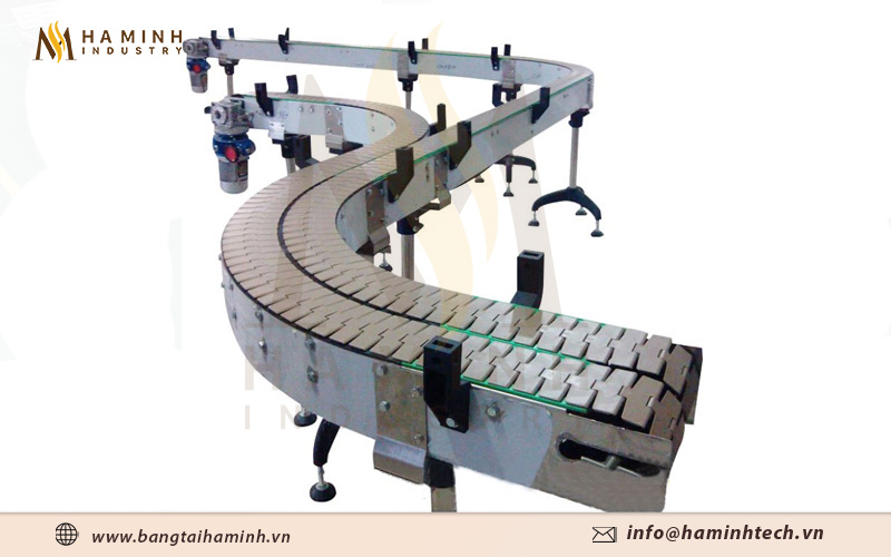 Cấu Tạo Chung của Băng Tải Xích Tấm
