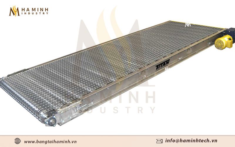 Cách chọn băng tải lưới inox