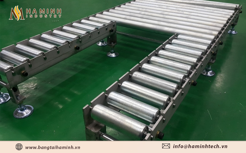 Băng tải con lăn sử dụng động cơ được đánh giá cao về tính ổn định