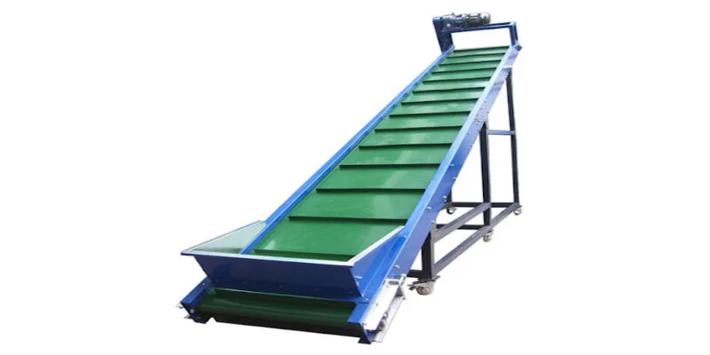 Cấu tạo băng tải gầu.