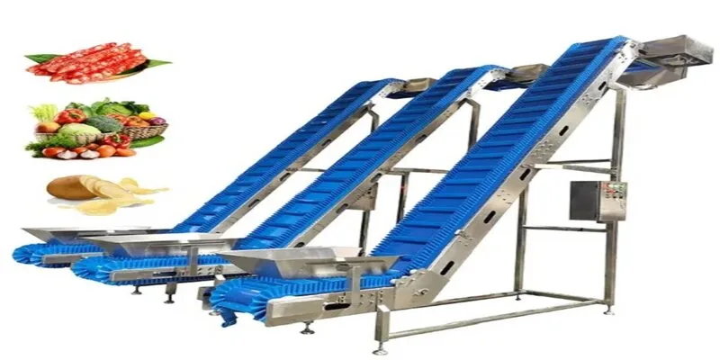 Cách băng tải gầu hoạt động.