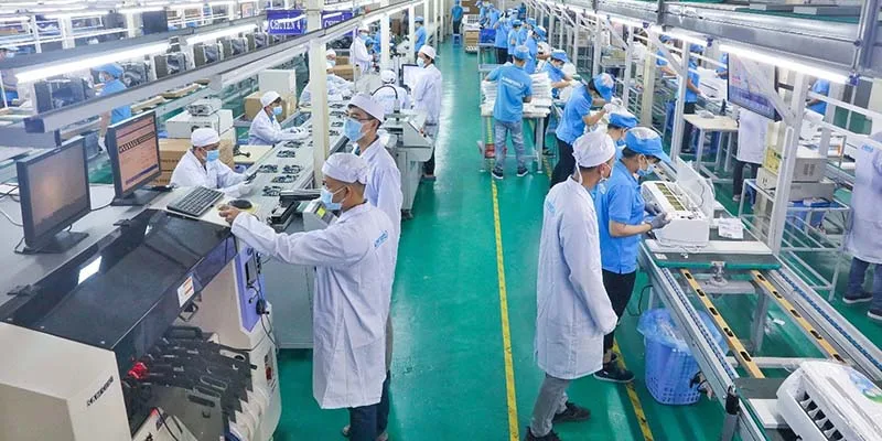 Dây chuyền sản xuất là quy trình hoạt động có hệ thống