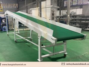 Băng tải belt bốc/dỡ hàng xe tải