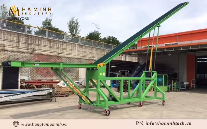 Băng tải cánh bướm hoạt động bền bỉ, hiệu quả, vận chuyển tối ưu