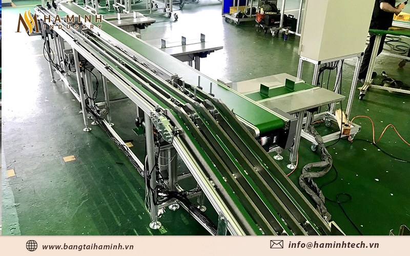 Băng tải trong phòng sạch được sử dụng rộng rãi ở nhiều lĩnh vực