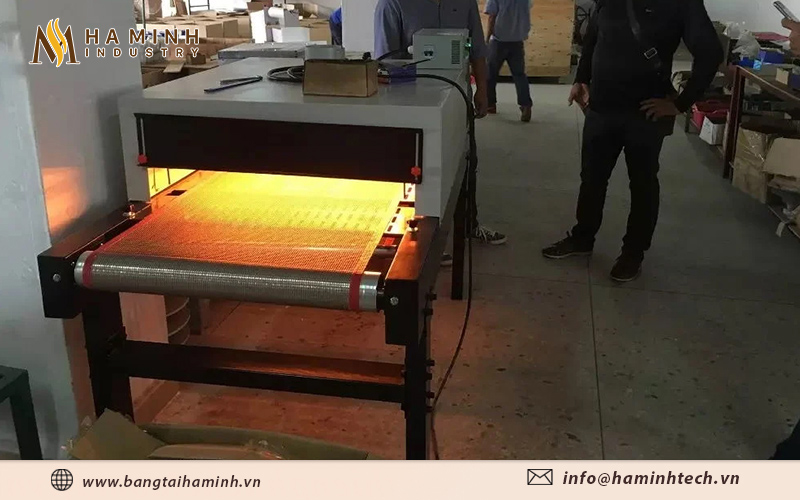 Băng tải Teflon thiết kế hữu dụng, trọng lượng nhẹ, dễ lắp đặt và sử dụng