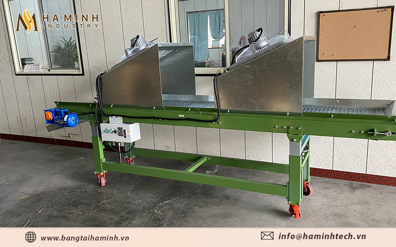 Băng tải sấy tại công ty Hà Minh đảm bảo về chất lượng, giá thành phải chăng