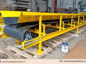 Belt băng tải nâng hạ cao su trơn