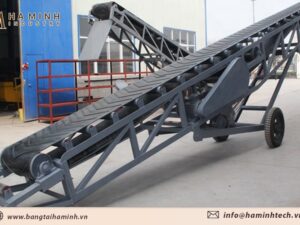 Băng tải belt cao su gân V Hà Minh