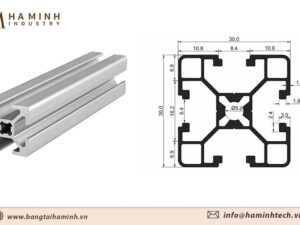Thông số kỹ thuật khung nhôm định hình 30x30