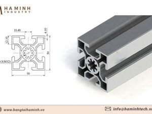 Đặc điểm nhôm định hình 50x50
