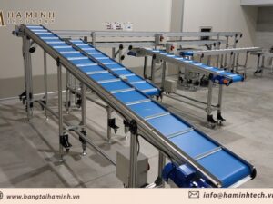 Ứng dụng băng tải belt PU Hà Minh
