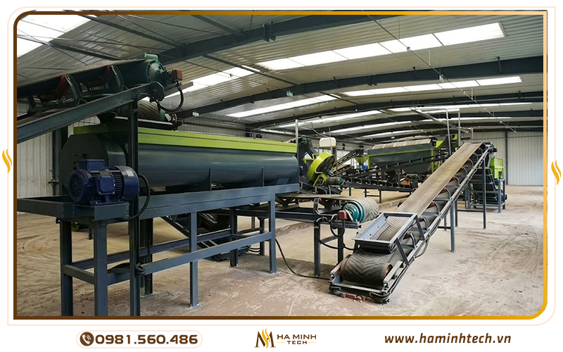 Dây chuyền sản xuất phân bón hữu cơ