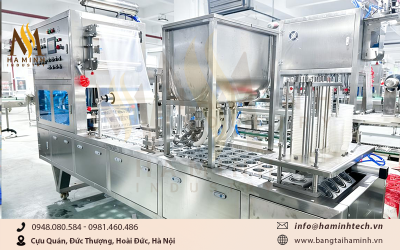 dây chuyền sản xuất thạch rau câu